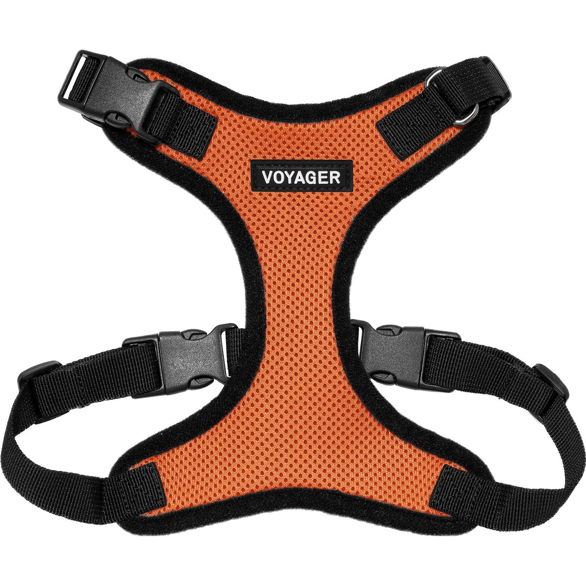 Best Pet Supplies Voyager Step-in Lock Dog Harness, Orange, X-Large