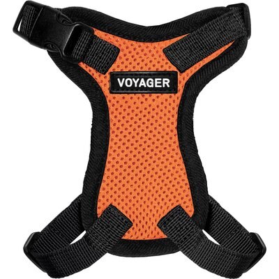 Best Pet Supplies Best Pet Supplies Voyager Step-in Lock Dog Harness, Orange, XX-Small