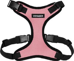 Best Pet Supplies Voyager Step-in Lock Dog Harness, Pink, Medium
