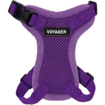 Best Pet Supplies Best Pet Supplies Voyager Step-in Lock Dog Harness, Purple with Matching Trim, XX-Small