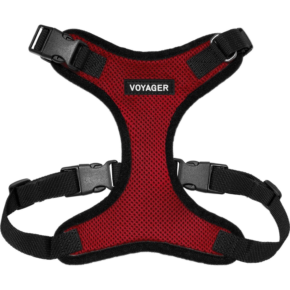 Best Pet Supplies Voyager Step-in Lock Dog Harness, Red, Medium