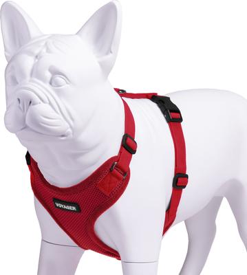 Show full view: Best Pet Supplies Voyager Step-in Lock Dog Harness, Red with Matching Trim, X-Small slide 3 of 5