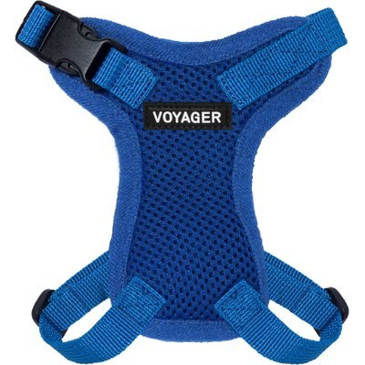 Best Pet Supplies Best Pet Supplies Voyager Step-in Lock Dog Harness, Royal Blue with Matching Trim, XXX-Small