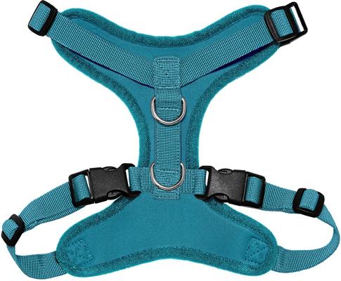 Show full view: Best Pet Supplies Voyager Step-in Lock Dog Harness, Turquoise with Matching Trim, Medium slide 2 of 5
