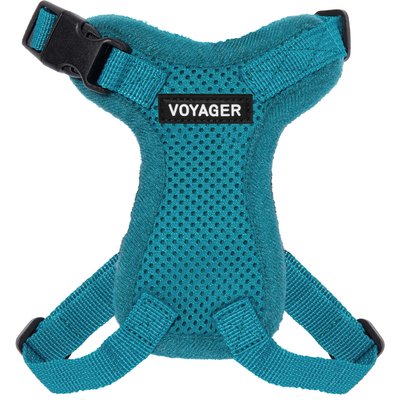 Best Pet Supplies Best Pet Supplies Voyager Step-in Lock Dog Harness, Turquoise with Matching Trim, XXX-Small