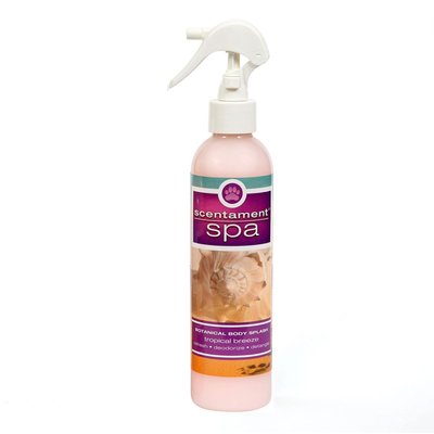 Best Shot Best Shot Scentament Spa Botanical Body Splash Tropical Breeze Deodorize & Detangle Dog & Cat Grooming Spray, 8-fl oz bottle