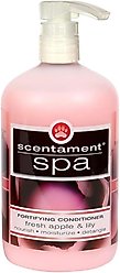 Best Shot Scentament Spa Fresh Apple Lily Fortifying Dog & Cat Conditioner, 16-fl oz bottle