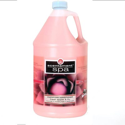 Best Shot Best Shot Scentament Spa fresh Apple Lily Fortifying Dog & Cat Conditioner, 1-gal bottle