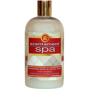 Best Shot Scentament Spa Hot Toddy Facial & Body Dog & Cat Wash, 16-fl oz bottle