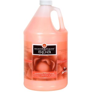 Best Shot Scentament Spa Mandarin Jasmine Honey Puppy Shampoo, 1-gal bottle