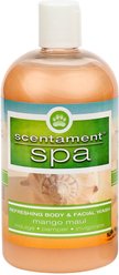 Best Shot Scentament Spa Mango Maui Facial & Body Dog & Cat Wash, 16-fl oz bottle