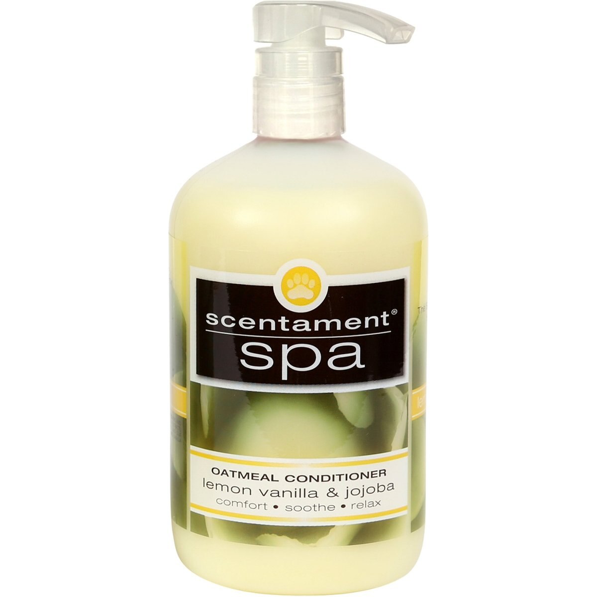 Best Shot Scentament Spa Oatmeal Lemon Vanilla & Jojoba Dog & Cat Conditioner, 16-fl oz bottle