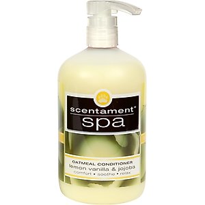 Best Shot Scentament Spa Oatmeal Lemon Vanilla & Jojoba Dog & Cat Conditioner, 16-fl oz bottle
