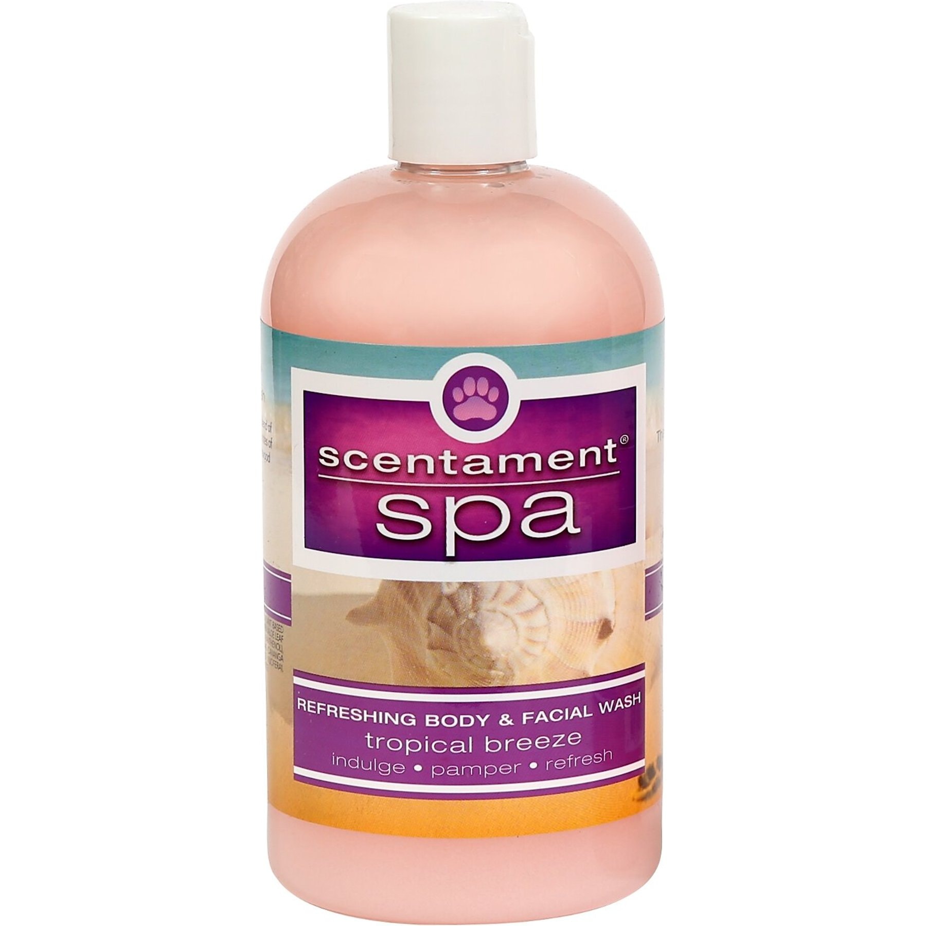Best Shot Scentament Spa Tropical Breeze Dog & Cat Body & Facial Wash, 16-fl oz bottle