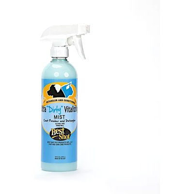 Best Shot Best Shot Ultra Dirty Vitalizing Dog & Cat Mist Grooming Spray, 16-fl oz bottle