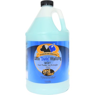 Best Shot Best Shot Ultra Dirty Vitalizing Dog & Cat Mist Grooming Spray, 1-gal bottle