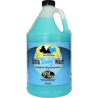 Best Shot Best Shot Ultra Dirty Wash Dog & Cat Shampoo, 1-gal bottle
