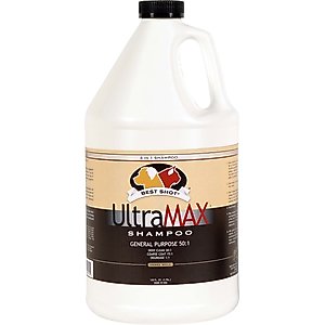 Best Shot UltraMax General Purpose 50:1 Dog & Cat Shampoo, 1.1-gal bottle