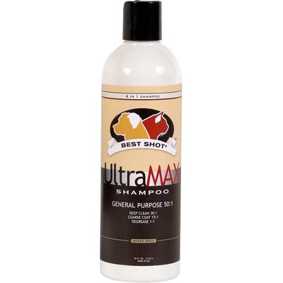 Best Shot Best Shot UltraMax General Purpose 50:1 Dog & Cat Shampoo, 17-fl oz bottle