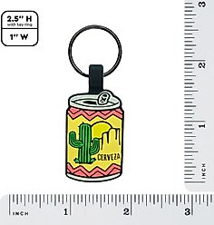 Besties Beer Silicone Jingle-Free Silicone Dog ID Tag slide 2 of 5