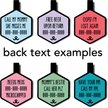 Show in main carousel: Besties Mini Jingle-Free Silicone Cat & Dog ID Tag, Turquoise slide 4 of 9