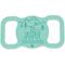 Show in main carousel: Besties Mountain Design Silicone Customized Cat & Dog Collar AirTag Holder, Aqua slide 1 of 5