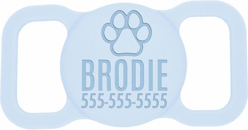 Show full view: Besties Paw Dog AirTag Holder, Sky Blue slide 1 of 6