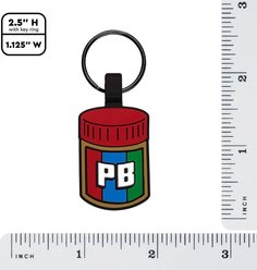 Besties Peanut Butter Jingle-Free Silicone Dog ID Tag slide 2 of 7