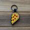 Show in main carousel: Besties Pizza Your Heart Jingle-Free Silicone Dog ID Tag slide 2 of 5