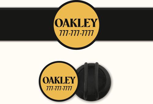 Show full view: Besties Slide-On Cat & Dog ID Tag, Mustard Yellow slide 1 of 8