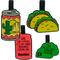 Show in main carousel: Besties Tacos & Beer Best Friends Set of 2 Jingle-Free Silicone Pet ID Tags slide 1 of 7