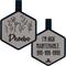 Show in main carousel: Besties Wildflowers Design Jingle-Free Silicone Dog ID Tag, Grey slide 1 of 9