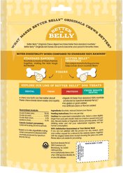 Better Belly Originals Bones Highly-Digestible Rawhide Chicken Liver Flavor Dog Treat Chew, Mini, 26 count slide 2 of 8