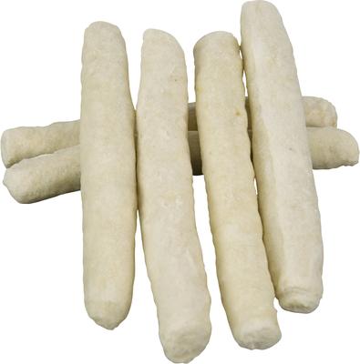 Show full view: Better Belly Originals Rolls Chicken Liver Flavor Highly-Digestible Rawhide Dog Treat Chew, 6 count slide 6 of 12