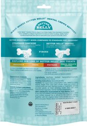 Better Belly Rolls Dental Total Care Highly-Digestible Rawhide Dog Treat Chew, Small, 10 count slide 2 of 8