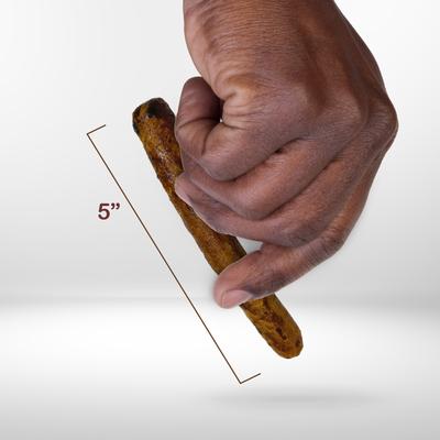 Show full view: Better Belly Proteins Rolls with Real Peanut Butter Highly Digestible Rawhide Dog Treat Chew, Small, 6 count slide 9 of 12