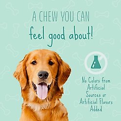 Better Belly Triple Action Ridges Rolls Spearmint Flavor Highly Digestible Rawhide Dental Dog Treat Chew, Small, 10 count slide 2 of 9