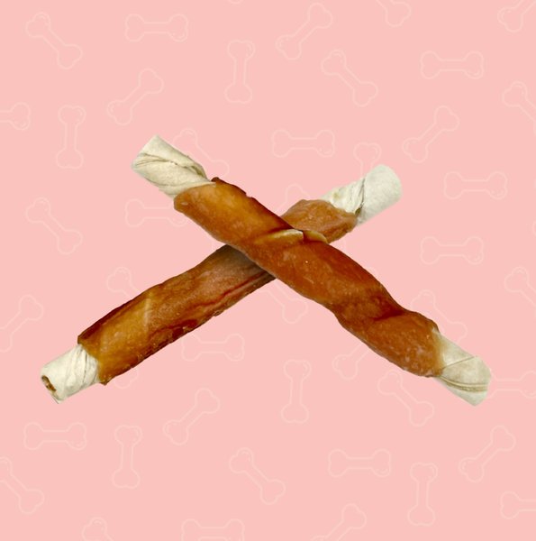Better Belly Triple Flavor Ribs Sirloin, Lamb, & Chicken Highly Digestible Rawhide Dog Treat Chews