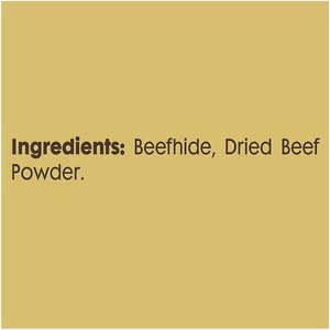 Better Belly Originals Roll Real Beef Sirloin Flavor Highly Digestible Rawhide Dog Treat Chew, Small, 20 count