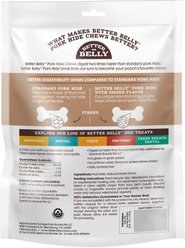 Better Belly Rolls Pork Hide Smoke Flavor Dog Treat Chew, Small, 20 Count slide 2 of 6