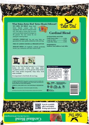 Show full view: Better Bird Cardinal Bird Food, 4-lb bag slide 2 of 9