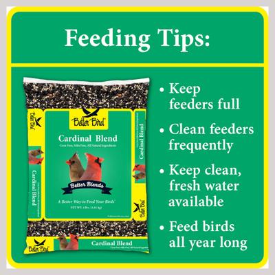 Show full view: Better Bird Cardinal Bird Food, 4-lb bag slide 7 of 9