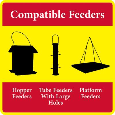 Show full view: Better Bird Squirrel Away Bird Food, 5-lb bag slide 7 of 10