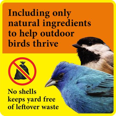 Show full view: Better Bird Zero-Waste Bird Food, 5-lb bag slide 4 of 10