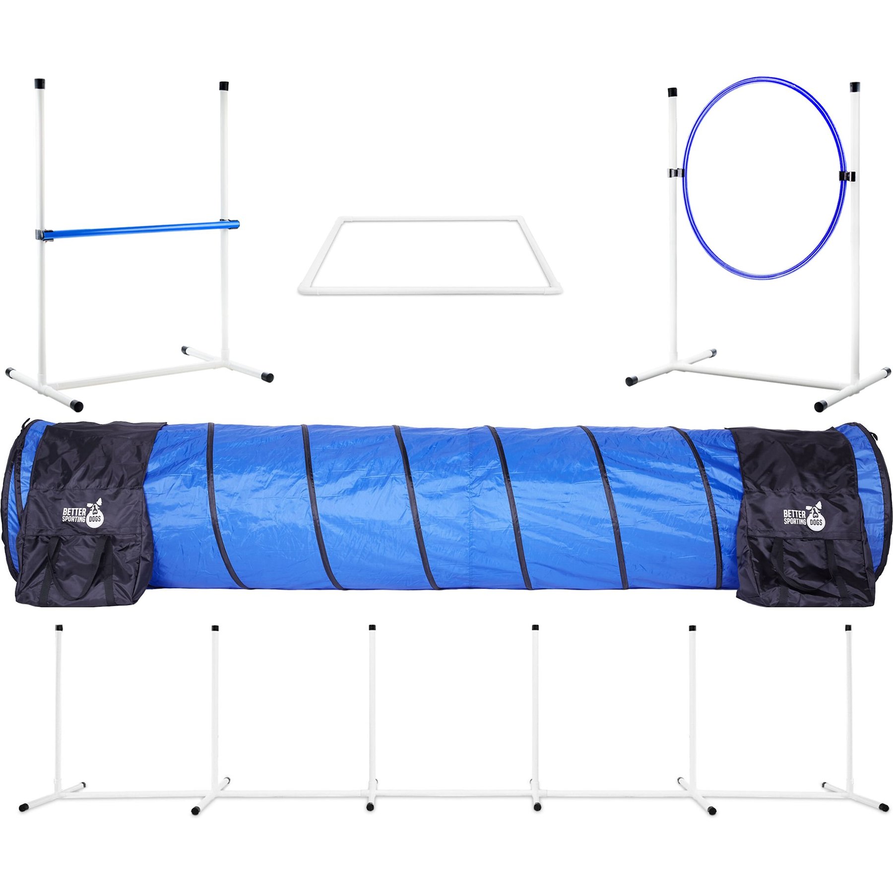 Better Sporting Dogs 5 Piece Complete Starter Dog Agility Set
