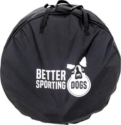 Show full view: Better Sporting Dogs Heavy Duty PVC Agility Tunnel with Sandbags Dog Training Equipment, Blue, 10-ft slide 6 of 11