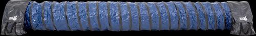 Show full view: Better Sporting Dogs Heavy Duty PVC Agility Tunnel with Sandbags Dog Training Equipment, Blue, 16-ft slide 4 of 12