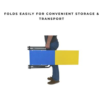 Show full view: Better Sporting Dogs Practice See Saw Dog Agility Training Equipment, Blue/Yellow slide 4 of 8