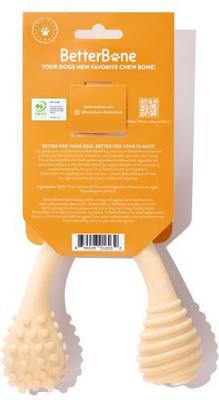 Show full view: BetterBone Classic Hypoallergenic Dog Toy, Natural, Large slide 3 of 11