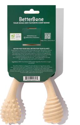 Show full view: BetterBone Medium Density Classic Beef Flavor Dog Chew Toy, Large slide 2 of 5